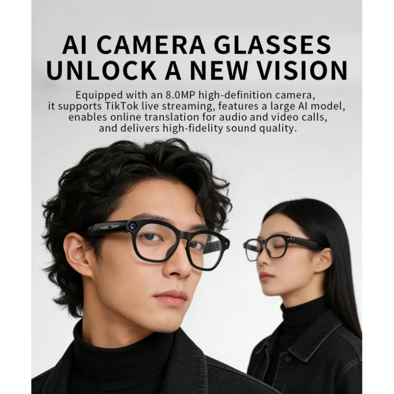 AI Smart Glasses CY03 8MP HD P - Smart Glasses Lens ulasan dan harga