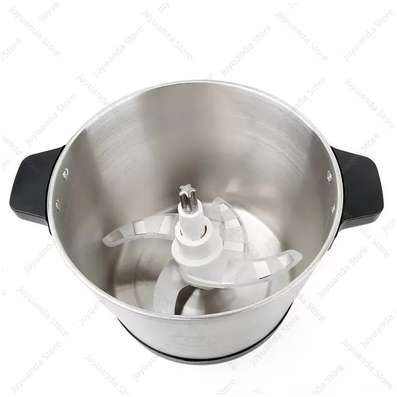 8L Metal Fufu Machine Household Kitchen Food Mixer Vegetable Stainless Steel Meat Grinder view 3