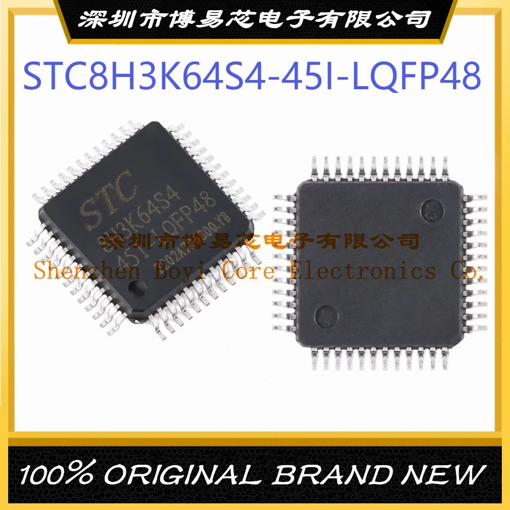 

STC8H3K64S4-45I-LQFP48 Package LQFP-48 Original Genuine