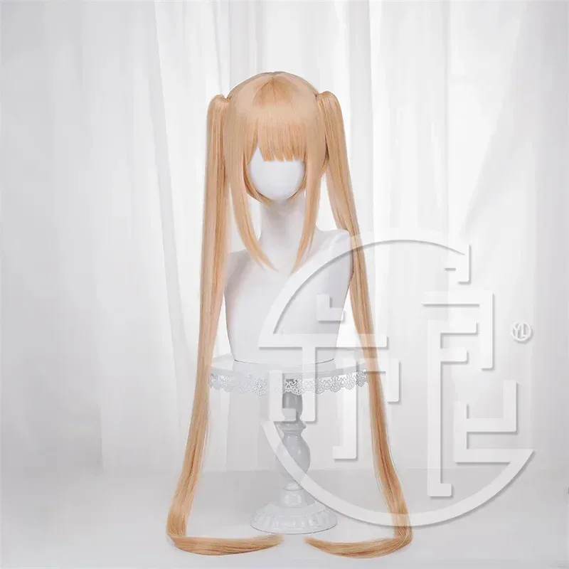 

Game Azur Lane Dead or Alive 5 Ultimate Marie Rose Cosplay Wig Cute Long Double Ponytail Marie Rose Women Cosplay Wig Halloween