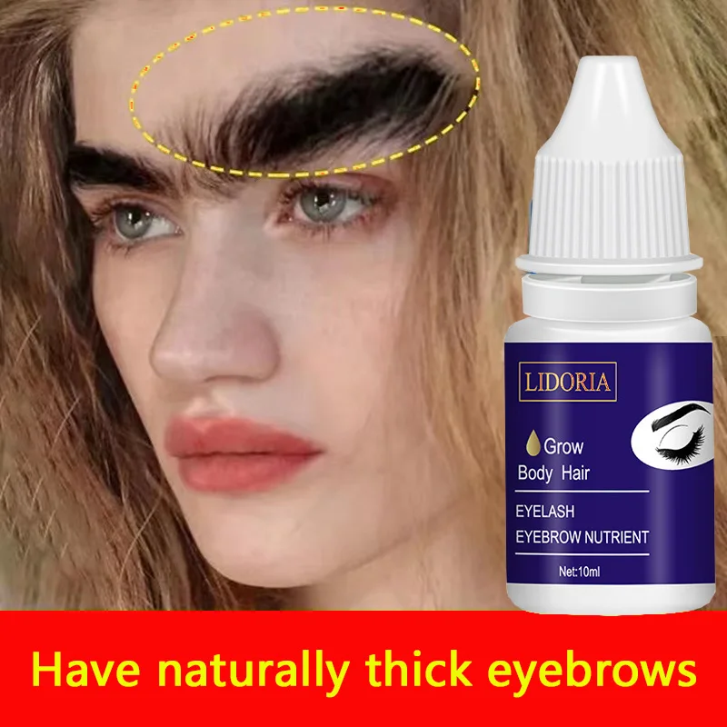 Eyebrow Growth Serum Nourishing Follicles Lashes Enhancer Thick Eyelash Nutrition Liquid Extension Thicker Healthier 2024