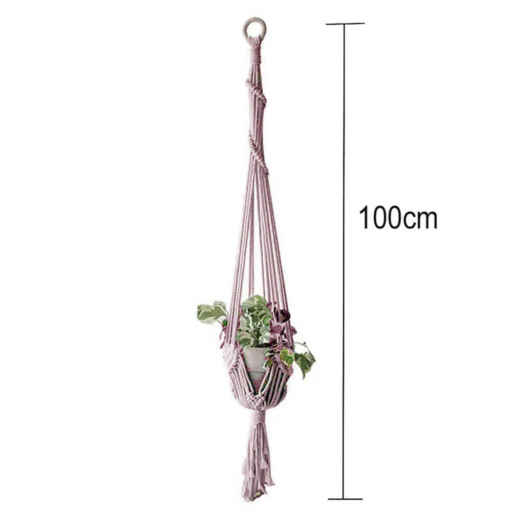 New arrival handmade macrame flower holder indoor plant hanger