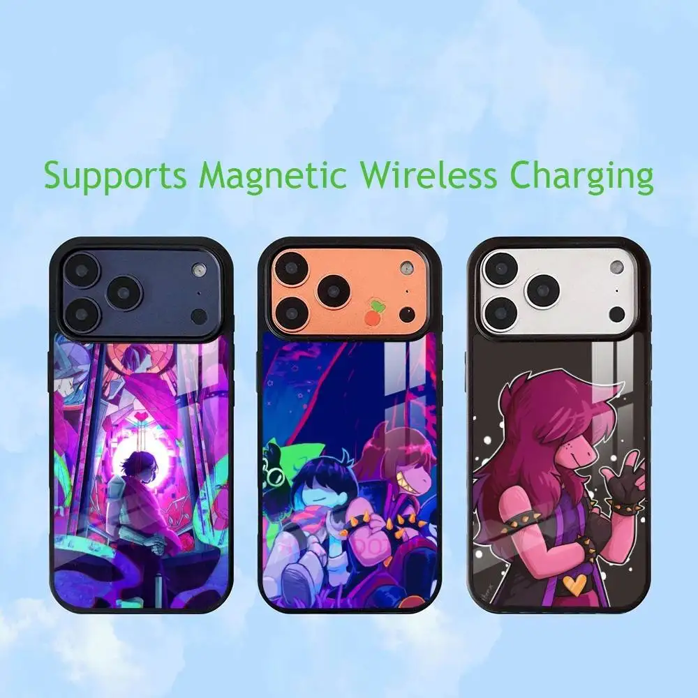 DeltaruneS Susie Funny Meme  Phone Case For iPhone17,16,15,14,13,12,11 Plus,Pro Allows magnetic wireless charging