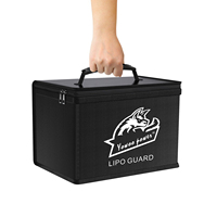 Yowoo Lipo Bag Fireproof Safety Bag Large Capacity Storage Guard Battery RC Parts Waterproof Explosion-Proof Safe Fire Guard