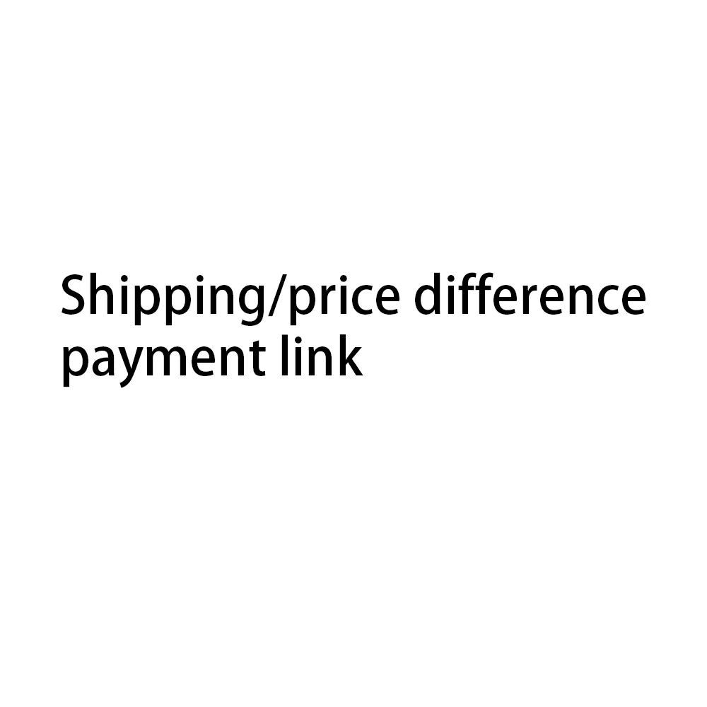 

Shipping/price difference payment link
