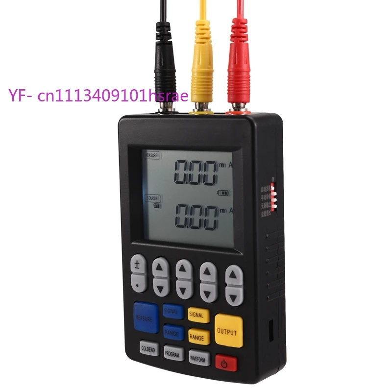 Y51A Multifunction Signal Generator 4-20mA Current Voltage Temperature RTD Thermocouple Signal Source Handheld Calibrator
