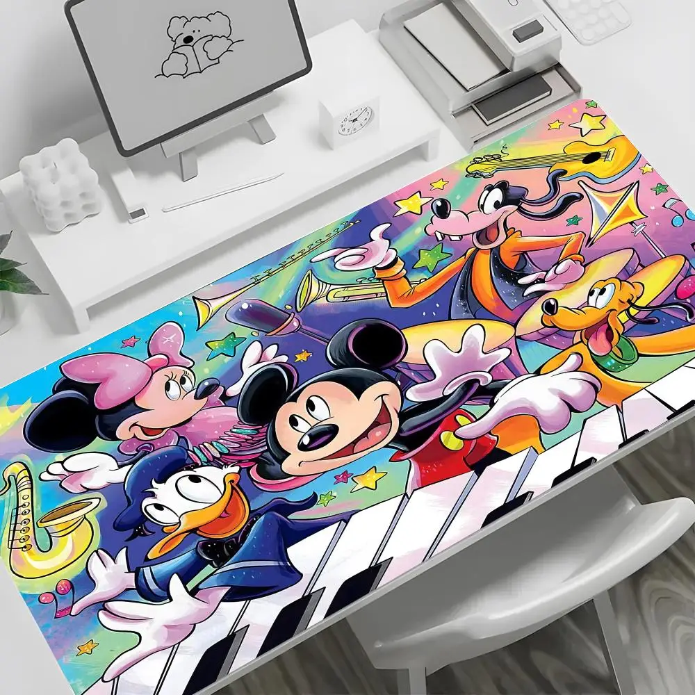 Disney Mickey Mouse Mouse Pad large keyboard mouse desk pad non-slip non-slip rubber gaming mouse pad laptop carpet 600x300