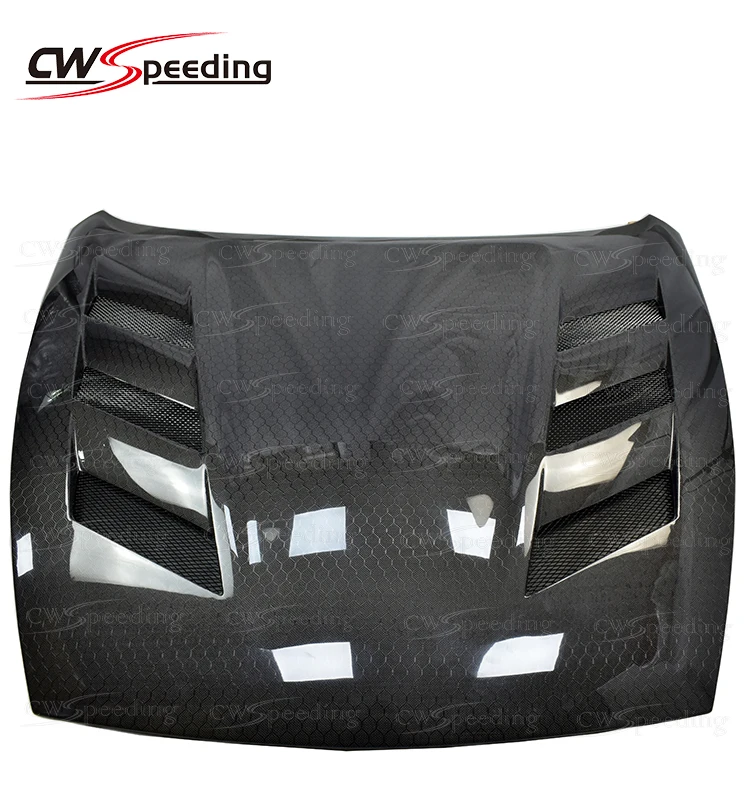 

A STYLE HONEYCOMB CARBON FIBER ENGINE HOOD BONNET for NISSAN 370Z Norsen