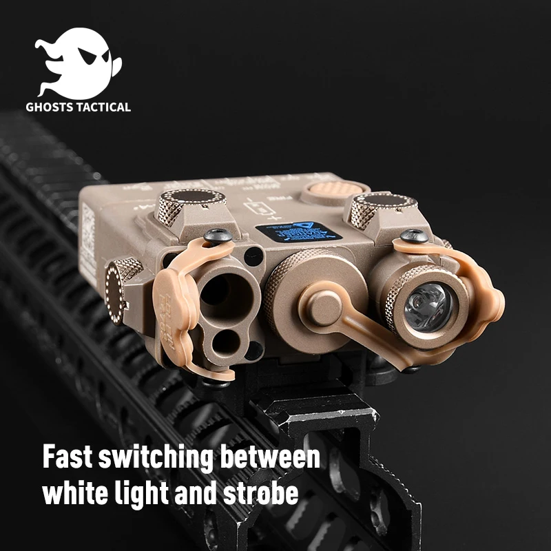 Airsoft DBAL-A2 Only Whitelight Version LED Weapon Light Strobe 160lm Output Hunting Rifle Flashlight QD Mount Picatinny Rail