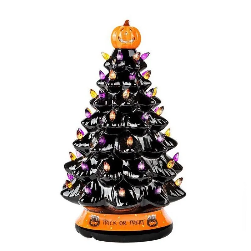 

Halloween tree Halloween glowing ornament Halloween tree gift