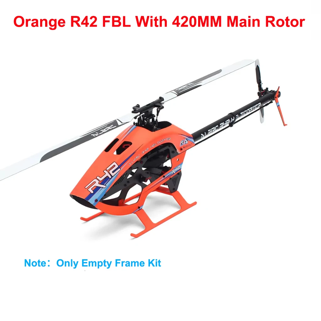ALZRC-RC Devil 505 FAST R42 FBL KIT RC helicóptero 420MM cuchillas principales de fibra de carbono equipado sistema de Rotor FBL CNC Servo de Metal completo