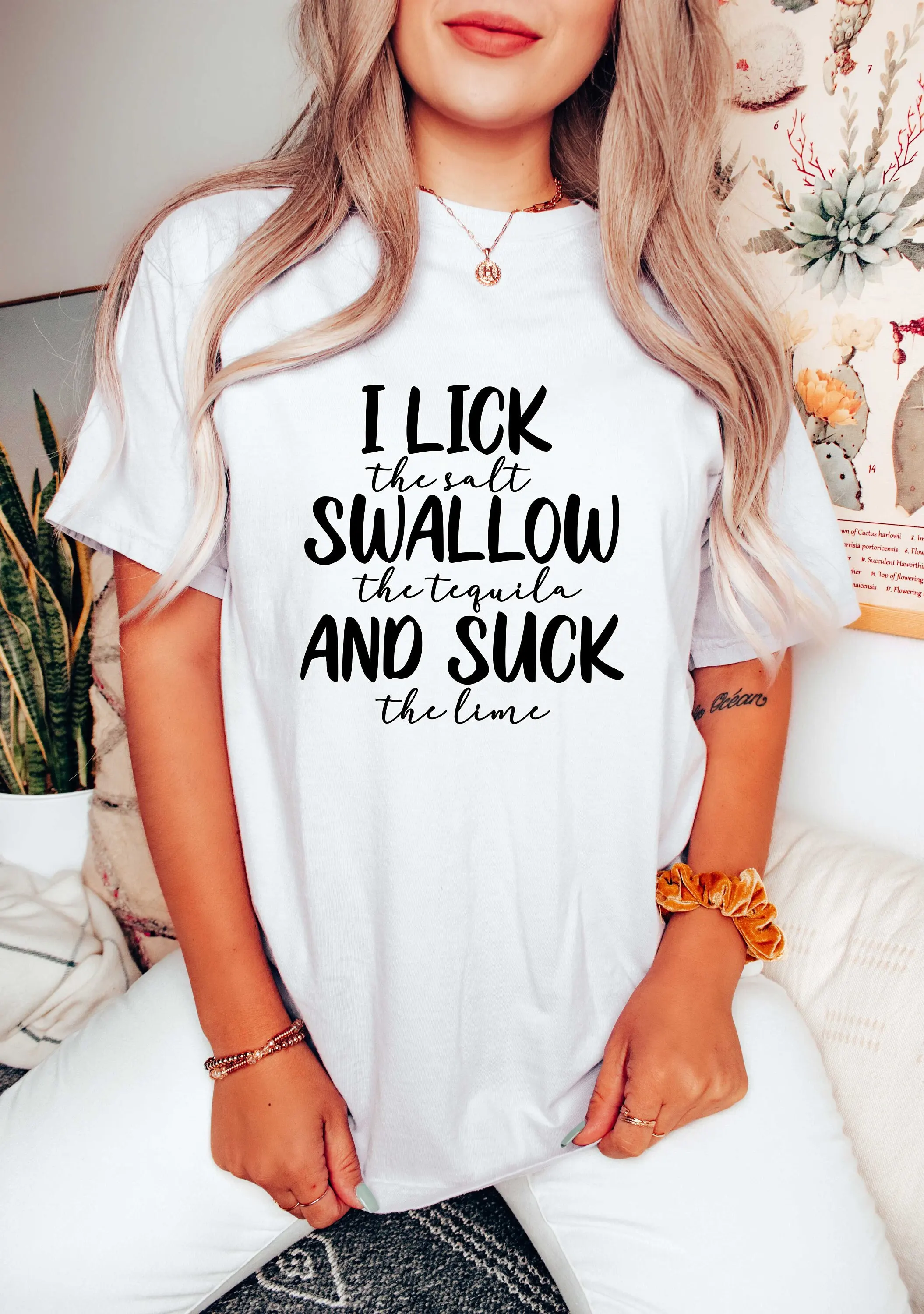 I Lick The Salt Swallow Tequila Funny T Shirt Women Cinco De Mayo Drinking Crew Mexican Fiesta Tee Margarita