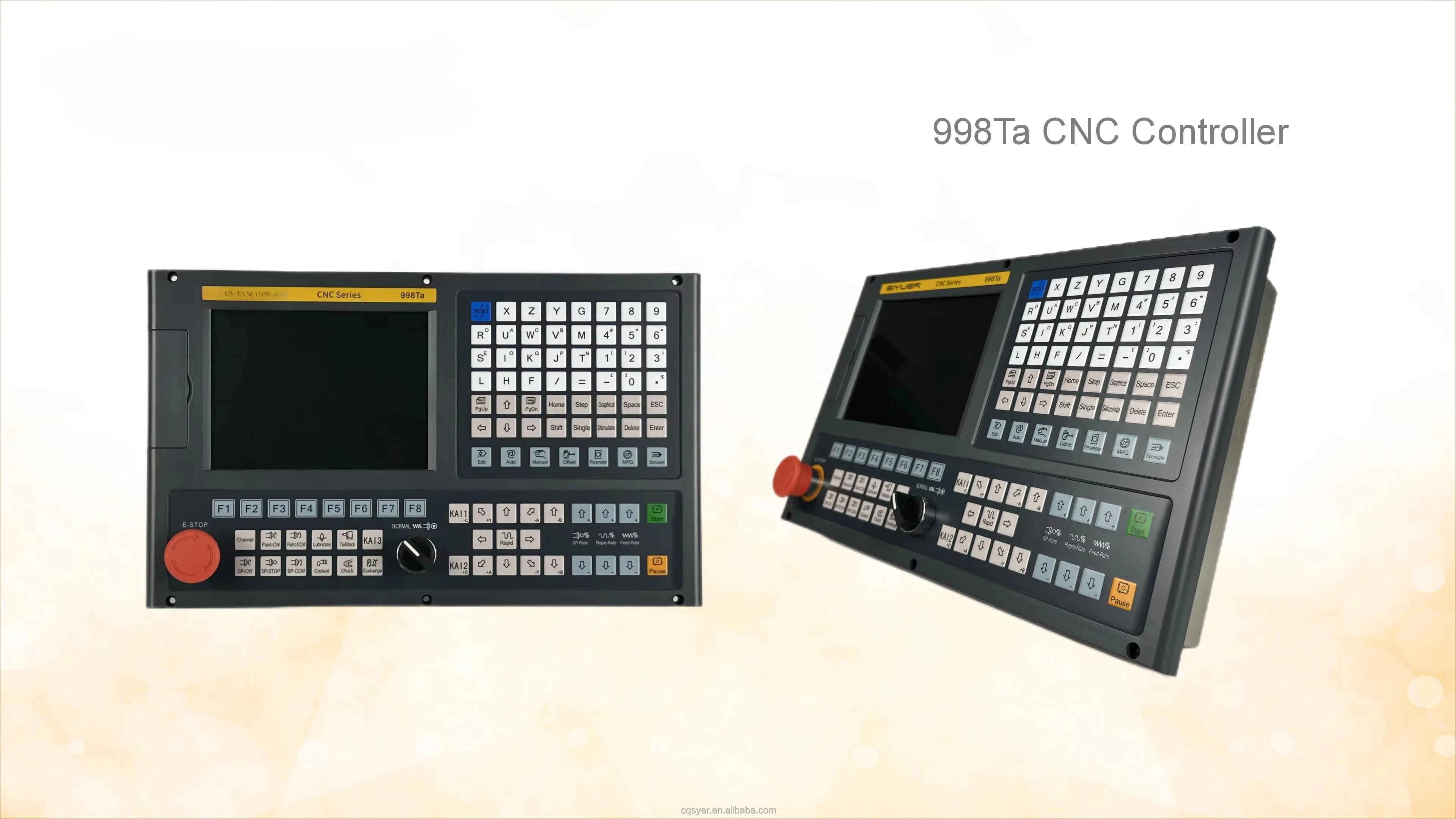 998Ta 2 Axis Absolute CNC Turning Lathe Controller With Servo Kit Used for  Machine Tool Lathe Milling Grinding Machine