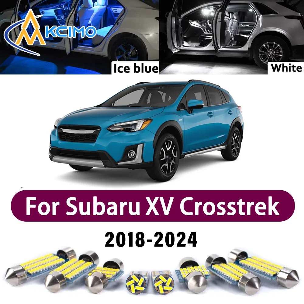 

Superior LED Interior Kit for Subaru XV Crosstrek 2018-2024 2019 2020 2021 2022 Premium Errorless Dome Map Trunk Vehicle Lamps