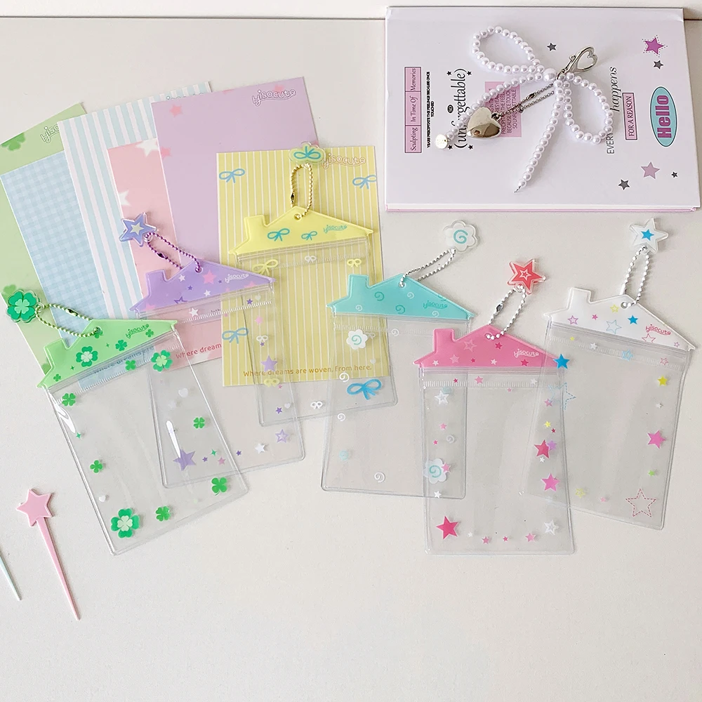 Photocard Holder, Kpop Photocard Holder Keychain, Cute Photo Card Holder Keychain Perfect for Photocards Binder