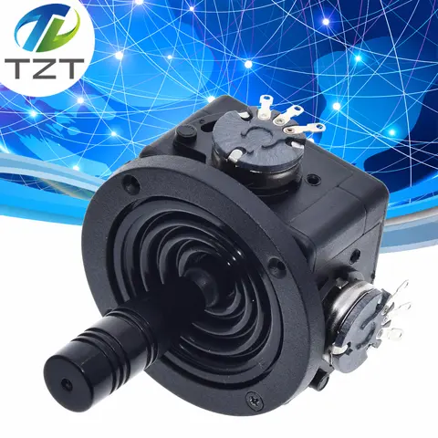 JH-D202X-R2/R4 5K Electric Joystick Potentiometer 2-axis 2D Monitor Keyboard Ball Joyrode Controller For Photographic film Tool