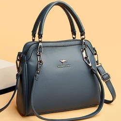 Borse a mano di tendenza 2022 borsa a tracolla in vera pelle di marca di lusso Designer Crossbody Messenger Sac elegante Tote per le donne