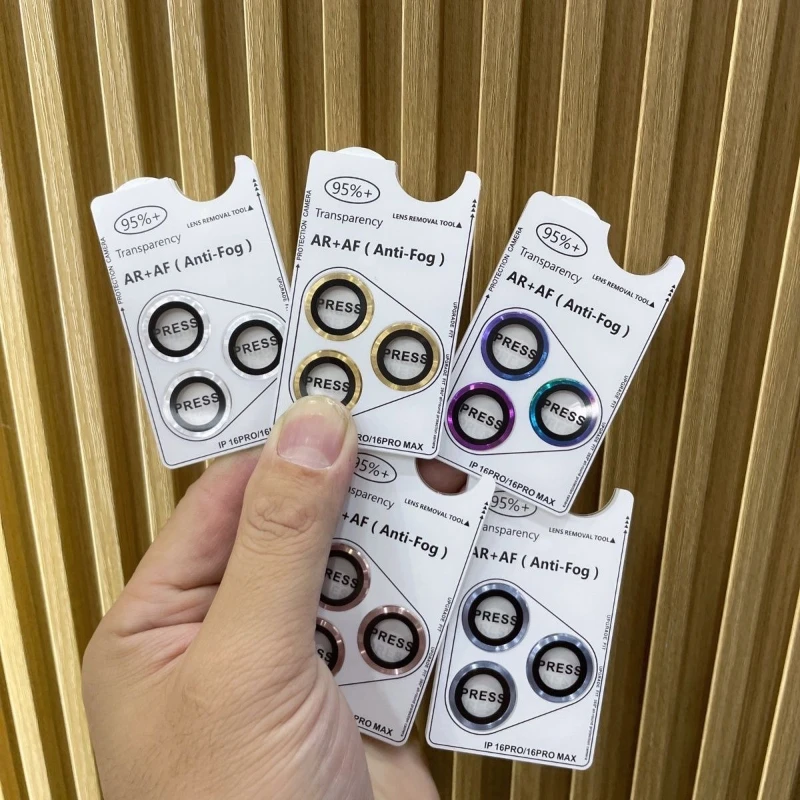 2-3Pcs Camera Lens Glass For IPhone 17 Pro Max 16 15 14 Plus 13 12 Pro Max 13Mini Screen Protector Back Lens Protective Glass