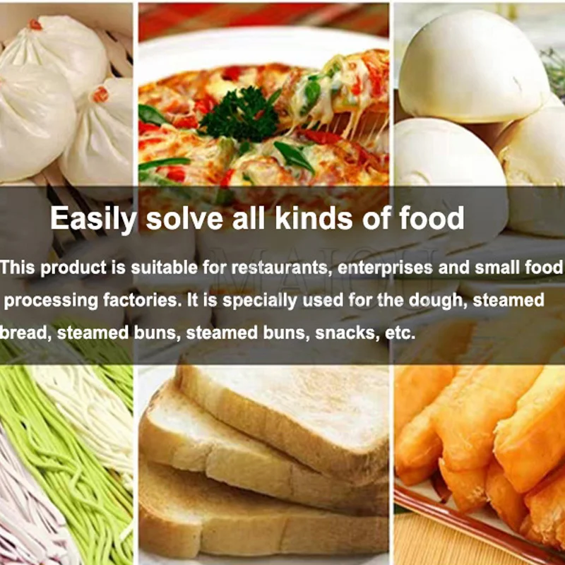 Commercial Dough Mixer Blender Stainless Steel Bucket Dough Mixing Machine