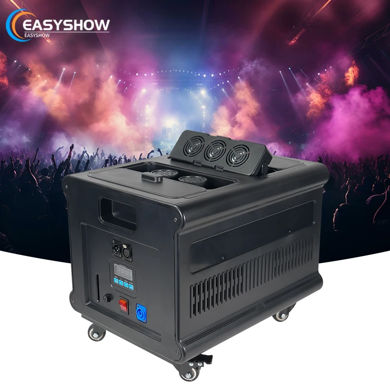 Professional 600W DMX Double Haze Machine Water-Based Mist Oil Mist Machine For Wedding Bar Nightclub