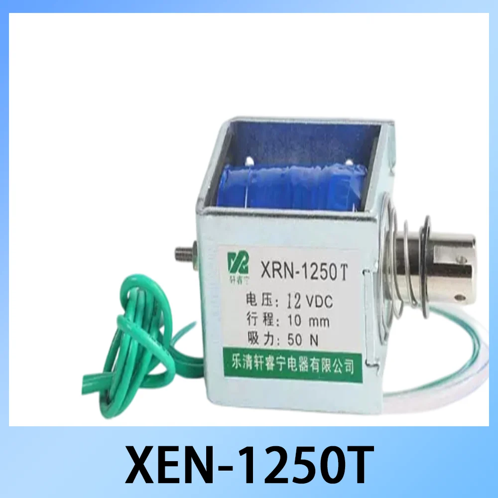 

XRN-1250T DC Open Frame Push Pull Solenoid 12V 24V 50N Linear Electromagnet for Automation