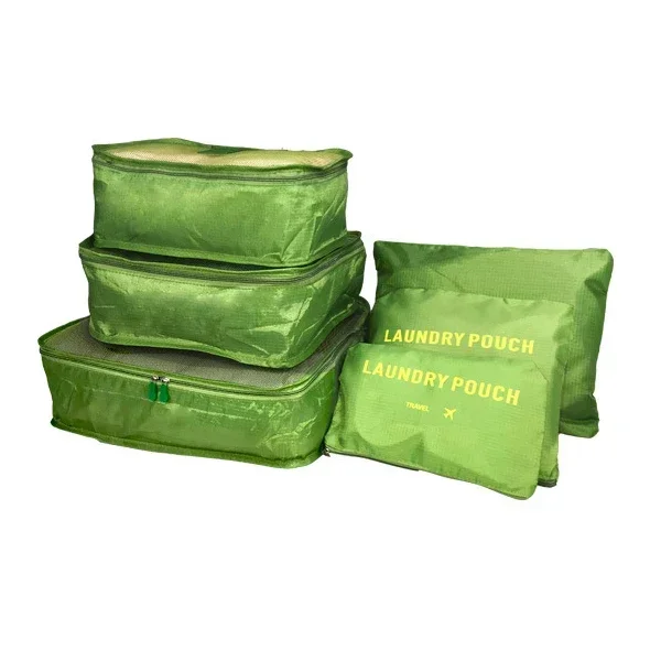 Reise-Aufbewahrungstasche, sechsteiliges Set, Gepäck, Kleidung, Sortiertasche, Geschäftsreise-Kleidung, Schuhe, Unterwäsche, Verpackung, Aufbewahrungstasche – Detail 8