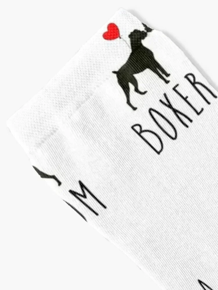 Boxer Mom Gifts, Boxer Dog Lovers Socks tennis cartoon essential new in's Socks For Women Men's