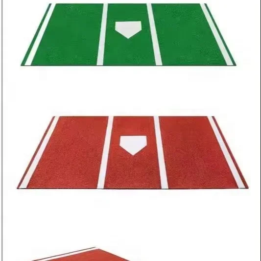 Customizable Baseball Softball Deck Circles Durable Indoor Equipment Tennis Table Tennis Made Artificial Grass Rubber PE PP