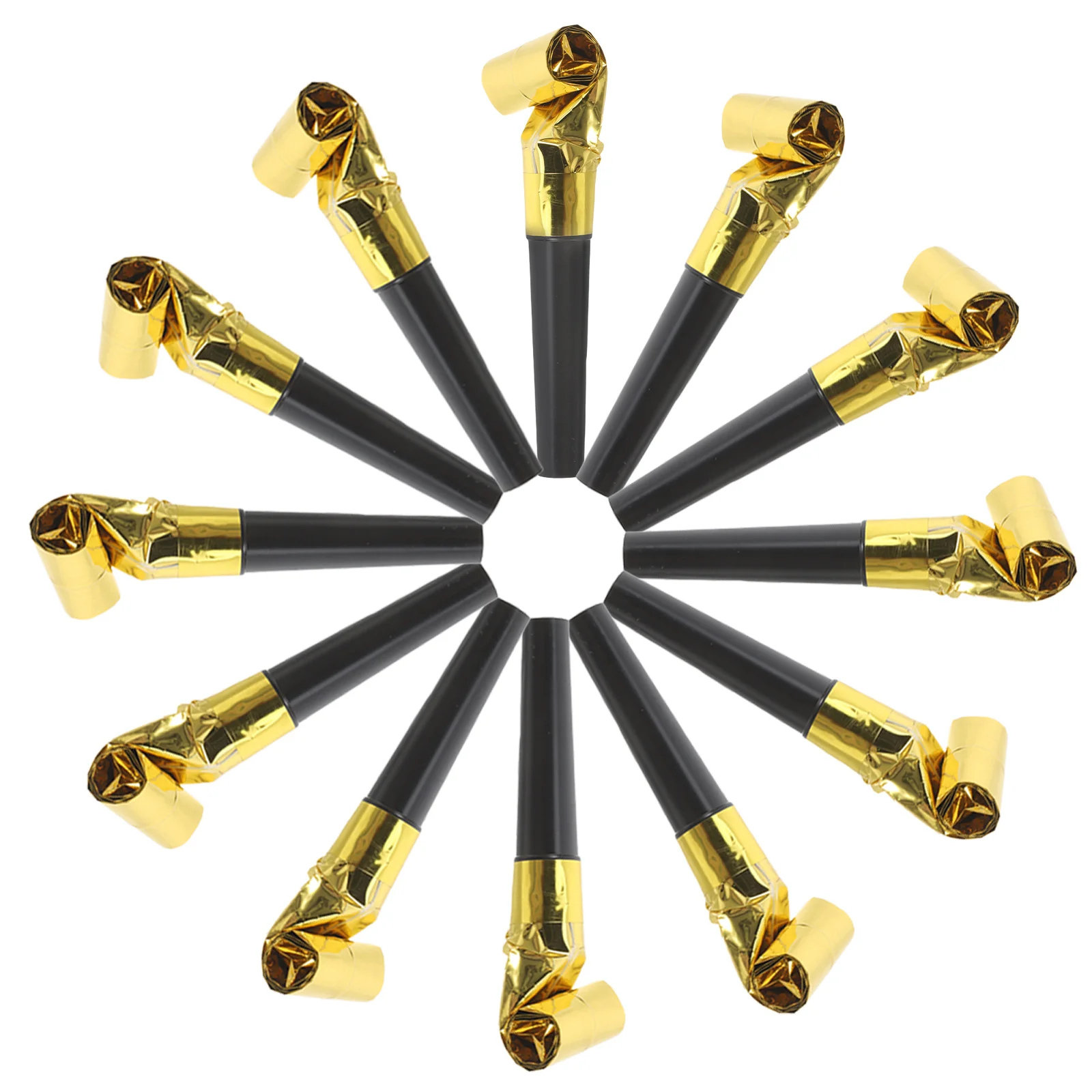 

100pcs Party Blower Horns Birthday Noisemakers Funny Blowouts For New Year Eve Wedding Celebration Festival Cheering Musical