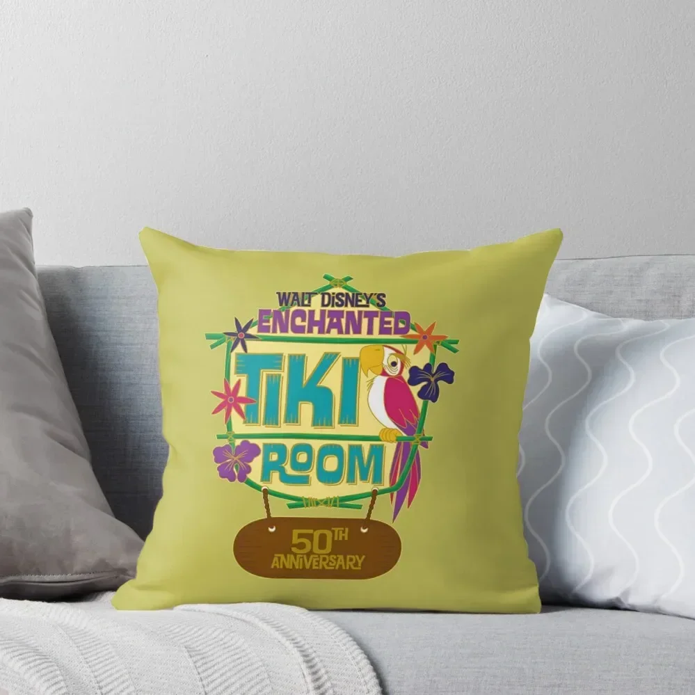 

Enchanted Tiki Room Throw Pillow Throw Pillow Covers Cushion Child pillow