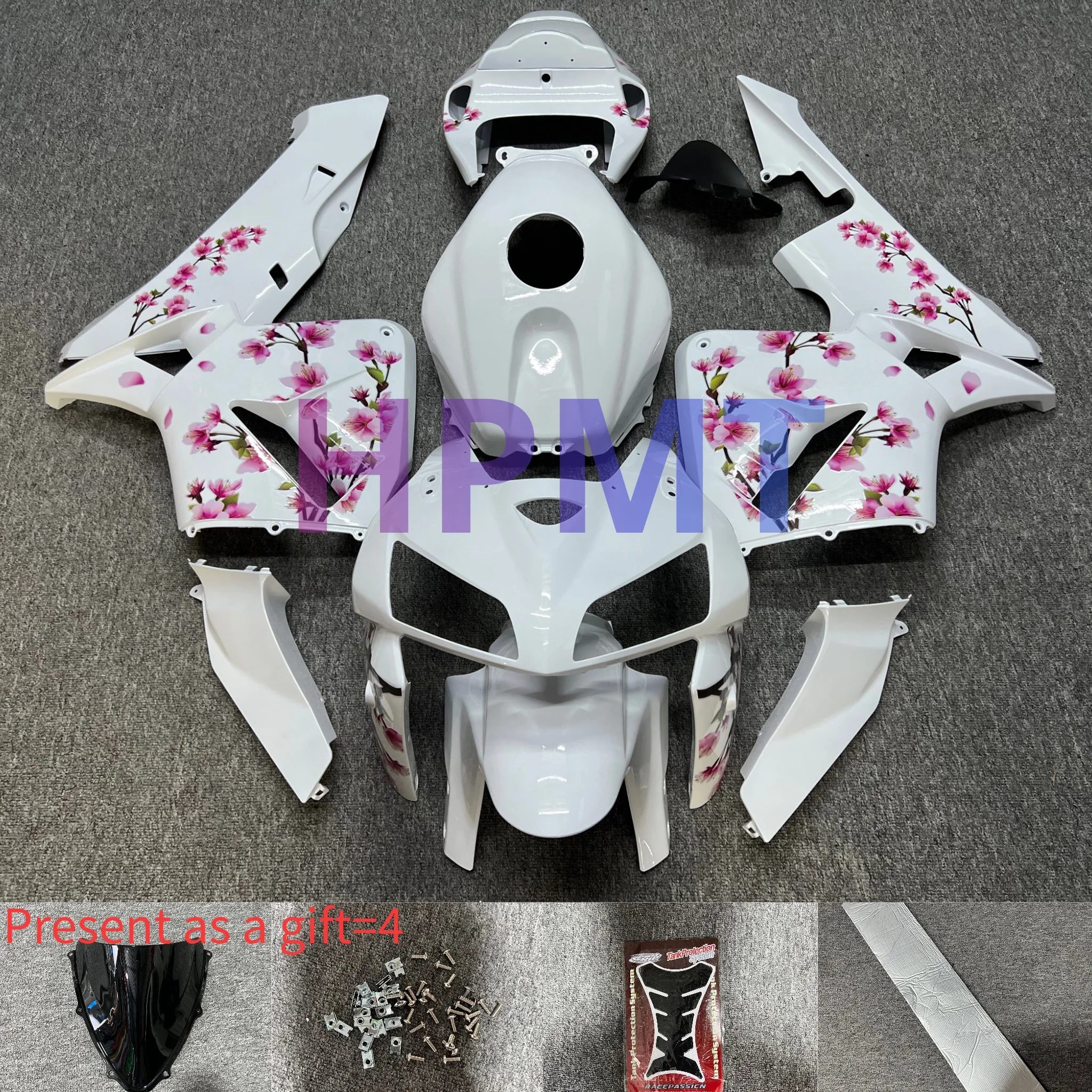 

NEW ABS Motorcycle Injection mold Fairings Kit fit for Honda CBR600RR 2005-2006 CBR600RR F5 2005 2006 bodywork full fairing