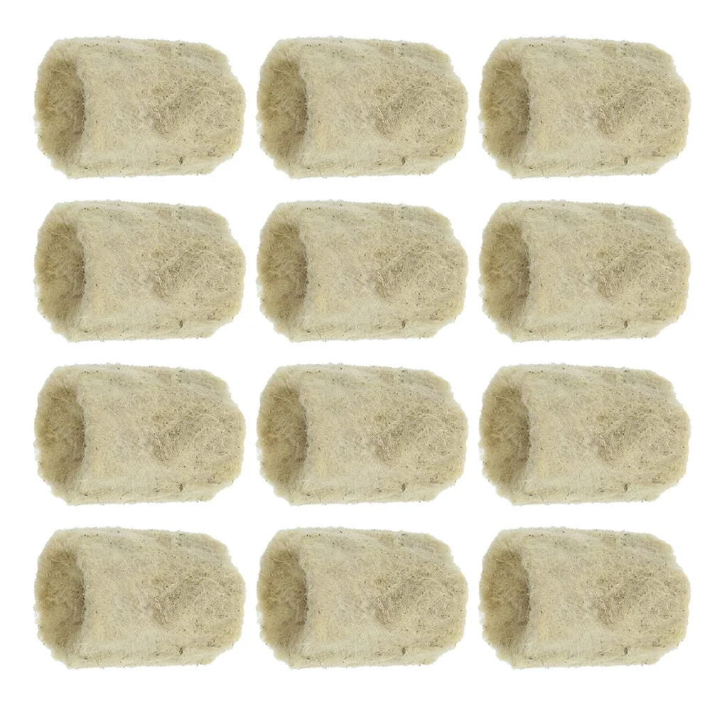 

50pcs Hydroponic Starter Plugs Cylindrical Plant Grow Sponges Soilless Substrate Rapid Growth Home Factory Cultivation