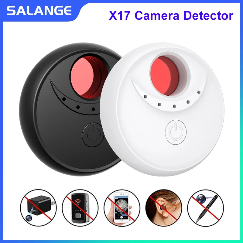 Salange X17 Camera Detector for Hidden Camera Portable Pinhole Hidden Lens Detect Gadget Camera Finder Security Protection