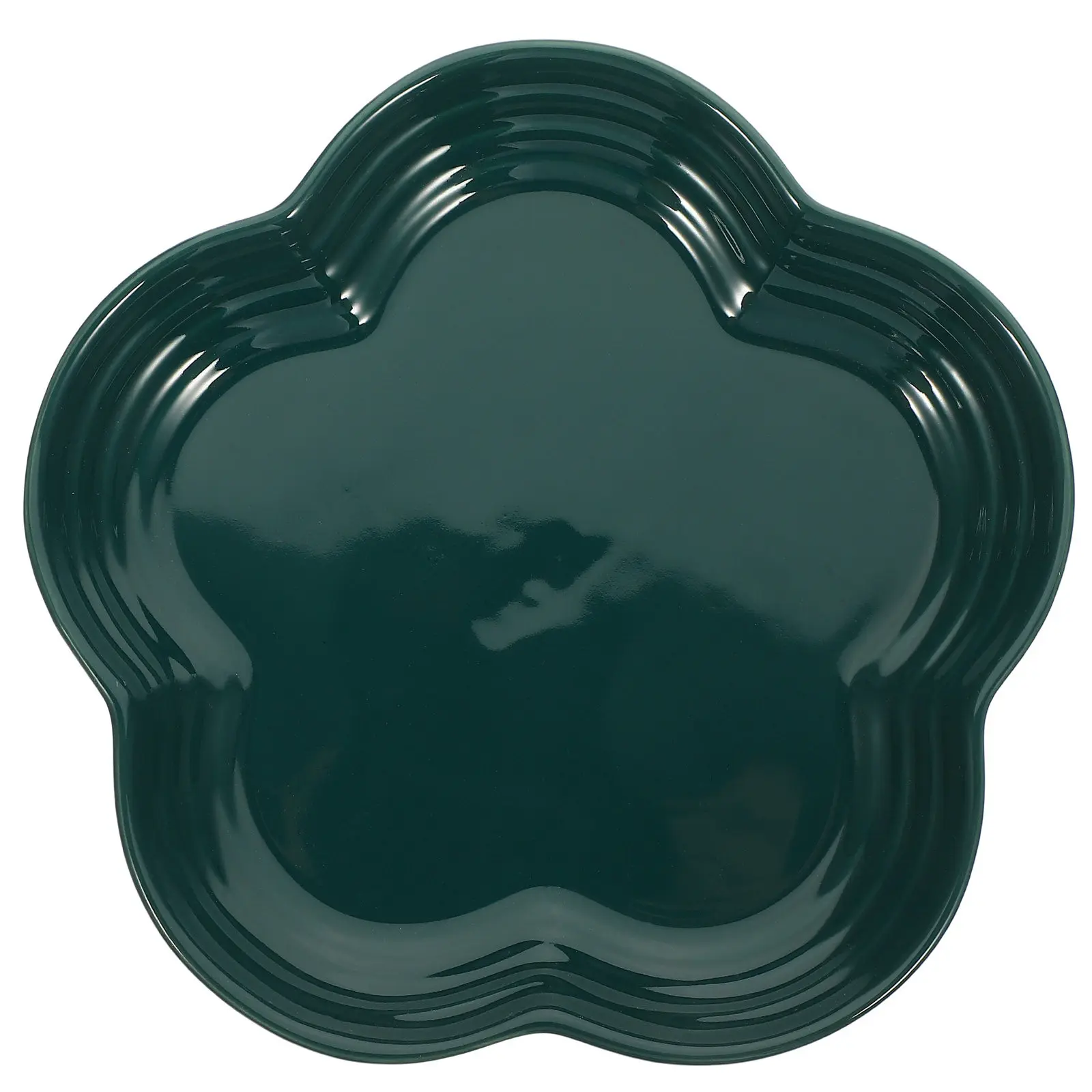 

Керамическая подставка для украшений в форме цветка сливы, премиум-класса, декоративная тарелка для демонстрации, настольный органайзер для хранения ювелирных изделий, подставка для колец, серег и мелочей