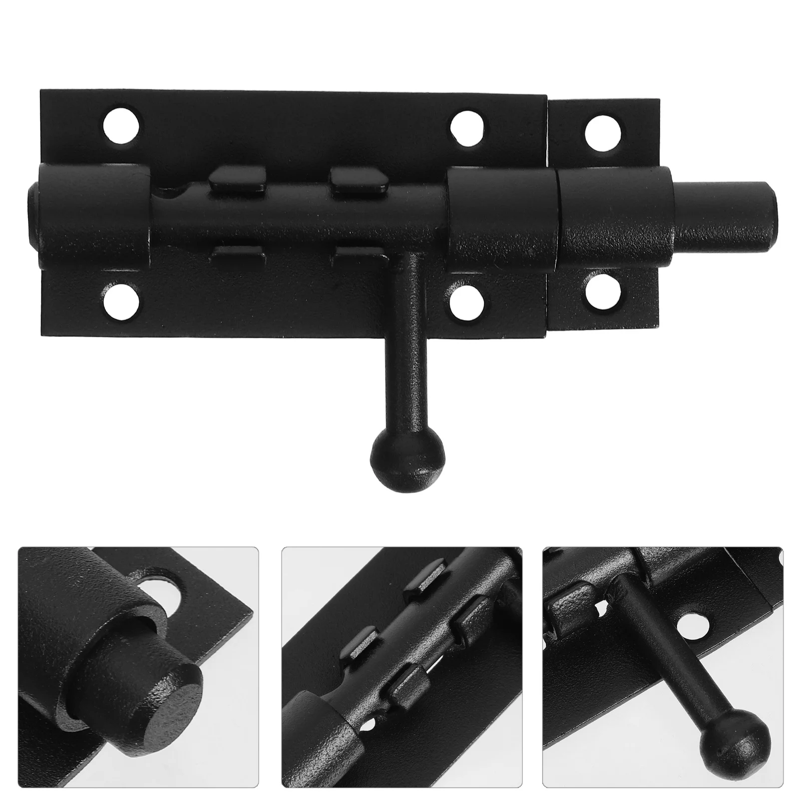 

4 Inch Stainless Steel Slide Bolt Lock For Garden Gate Fence Heavy Duty Anti-Theft Latch Security Hardware Barn Door Latch Shed