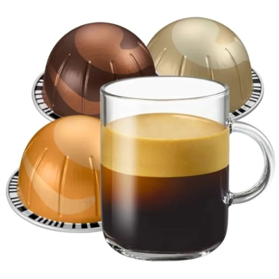 Barista Creations - El Mejor Pack de Café con Sabor - Cápsulas de Chocolate Rico, Vainilla Dulce y Caramelo Dorado, 30 Cápsulas