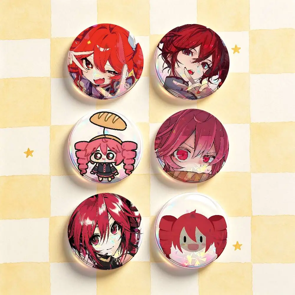 K-Kasane Teto Badges 25 32 44 58 75 mm Round Customizable Wholesale Fan goods Self-made fan freebies