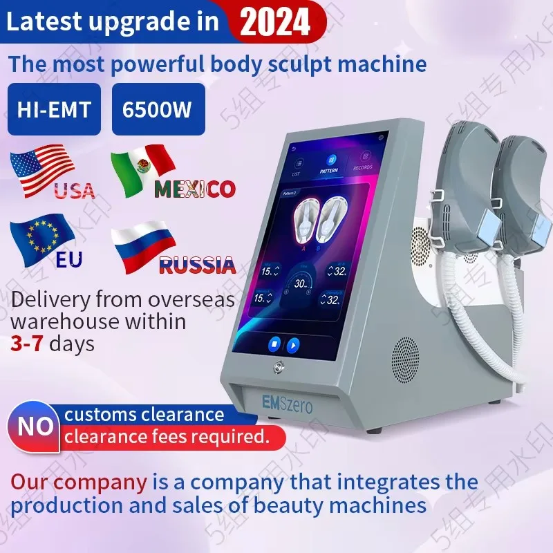 Professional 6500w EMS Shaping Machine 2025 emszero pro RF EMSZERO Nova Muscle Stimulation 15 Tes HIEMT Slimming