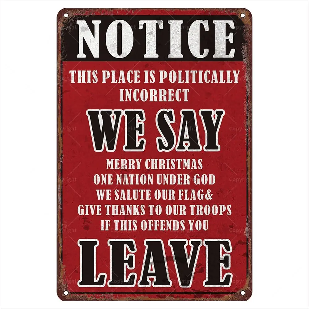 Tin Sign  - 