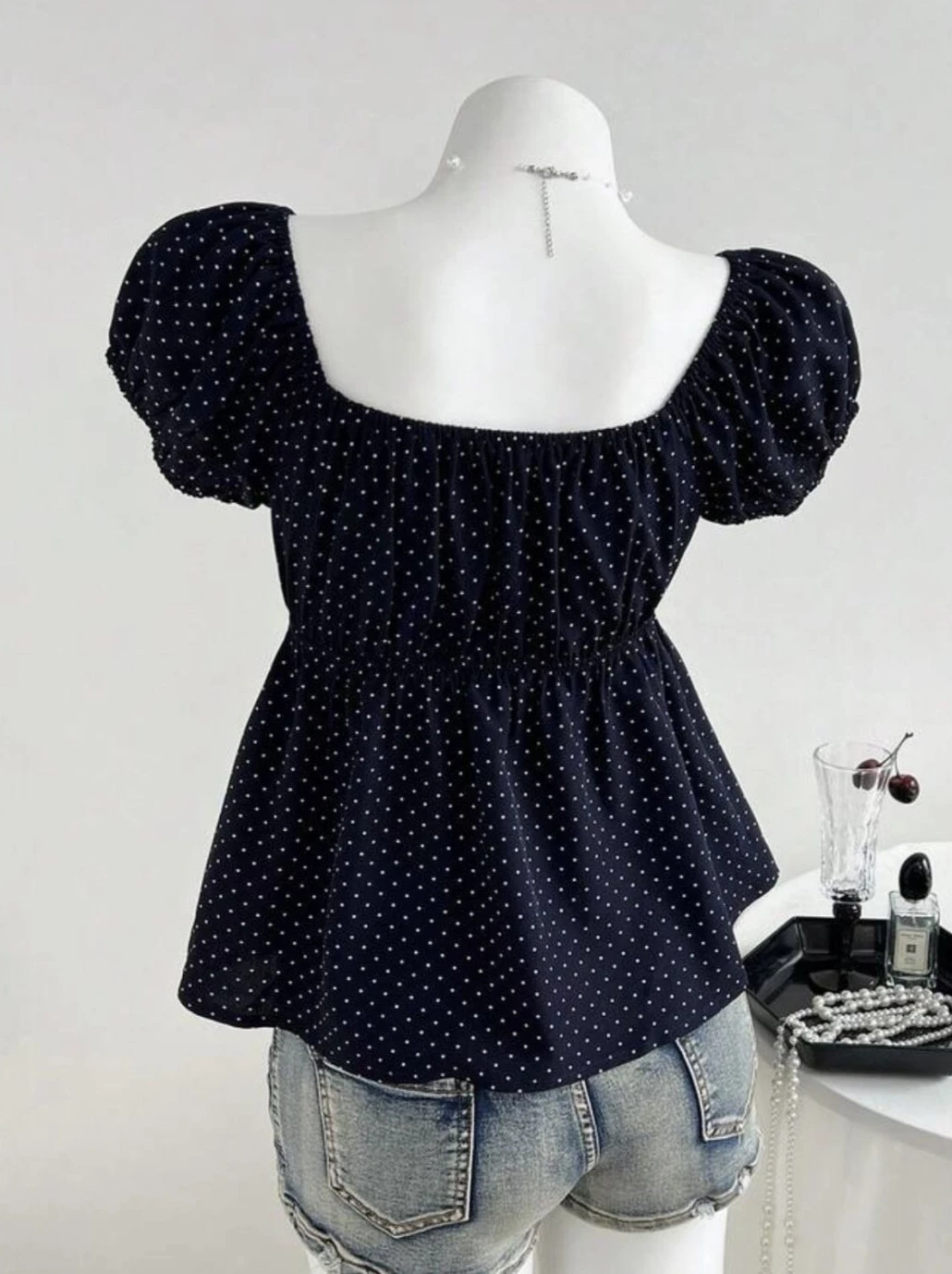 Thumbnail 3 - #89 Latest Womens Chiffon Blouse Tops Offers