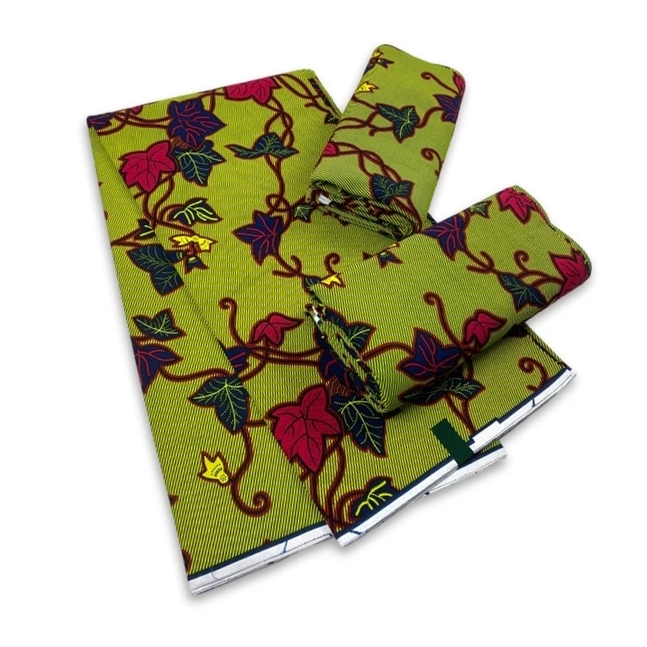 Tela de cera africana Original auténtica garantizada, cera nigeriana Ankara, estampado de bloques, tela Pagne Batik de 6 yardas para tela de coser