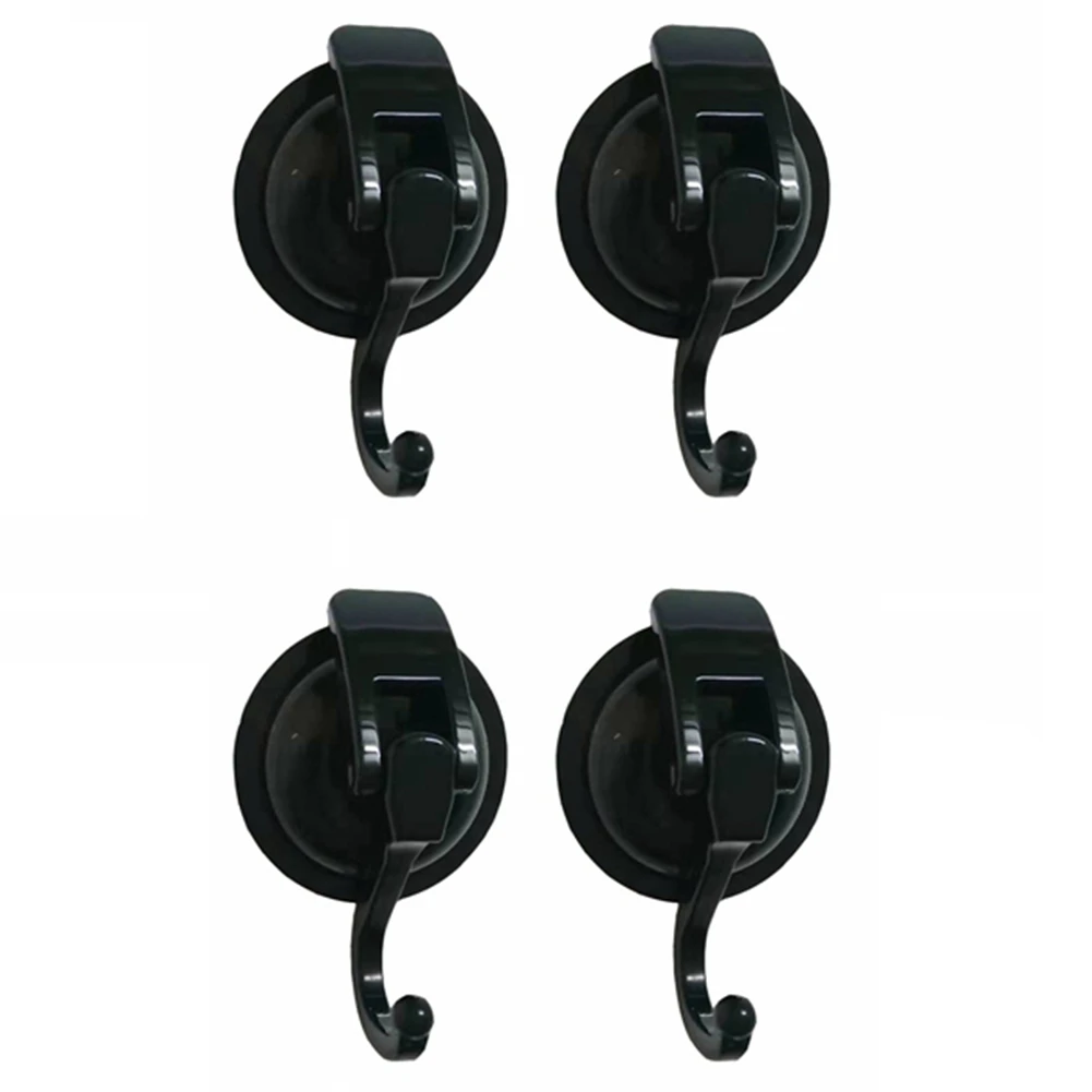 

4PCS Hooks Strong Self Adhesive Door Wall Hangers Hooks Suction Heavy Load Rack Cup Sucker for Kitchen