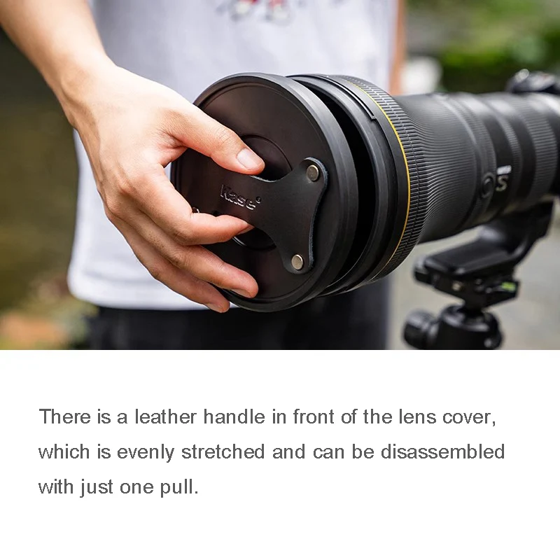 غطاء عدسة المقربة Kase لعدسة Canon RF600 / Canon RF800 / Canon RF1200 / Nikon Z800