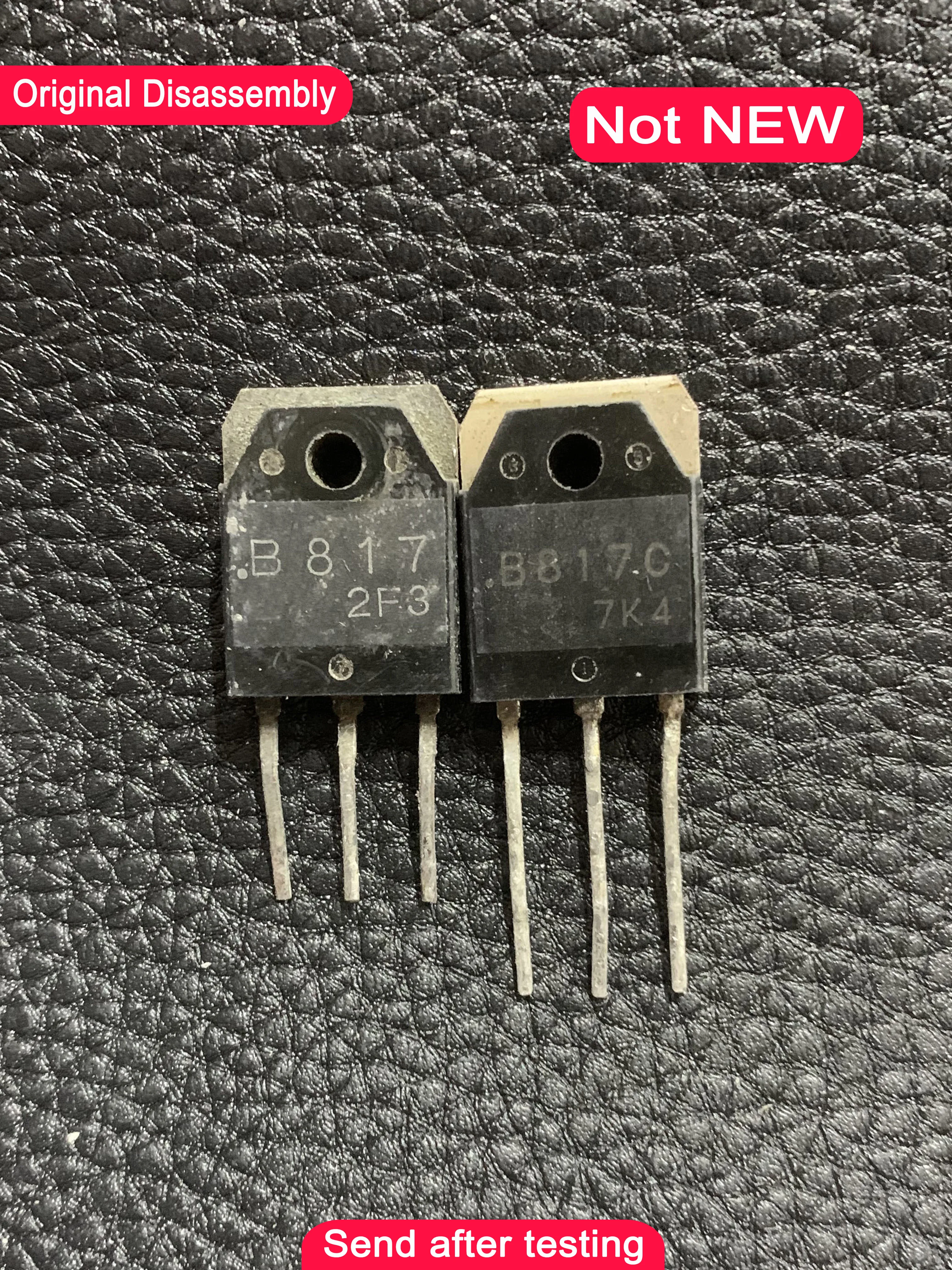 Used 1pair A1105 C2580 CTM-36S CTM-36R CTG-34R CTG-34S  CTU-38S CTU-38R  2SB816 2SD1046 2SB817 2SD1047 TO-247 Original