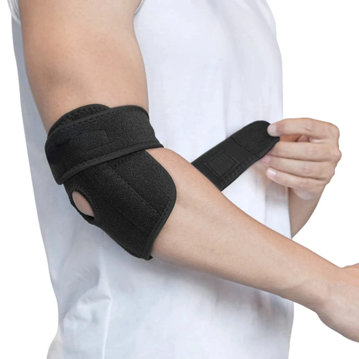 

1PC Elbow Brace Compression Arm Sleeve Elbow Support Tendonitis Tennis Golfers Arthritis Weight Lifting Elbow Protector