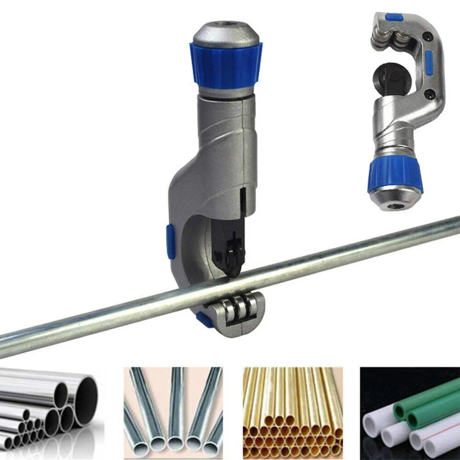 

Bearing Tube Cutter Stainless Steel Cutting Copper Tube Cutter Hand Tool Heavy Duty Easy to Use for Professionals, Repair