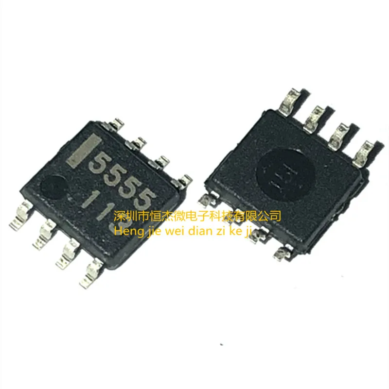 10 pces/UPD5555G-E1 original nec upd5555g tela de seda 5555 smd sop8 carro chip de computador