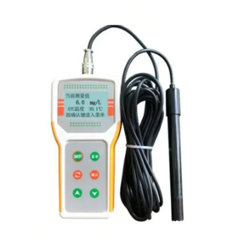 Portable Dissolved Oxygen Meter JPB-607A Marine Aquaculture Wastewater Treatment, Handheld Dissolved Oxygen