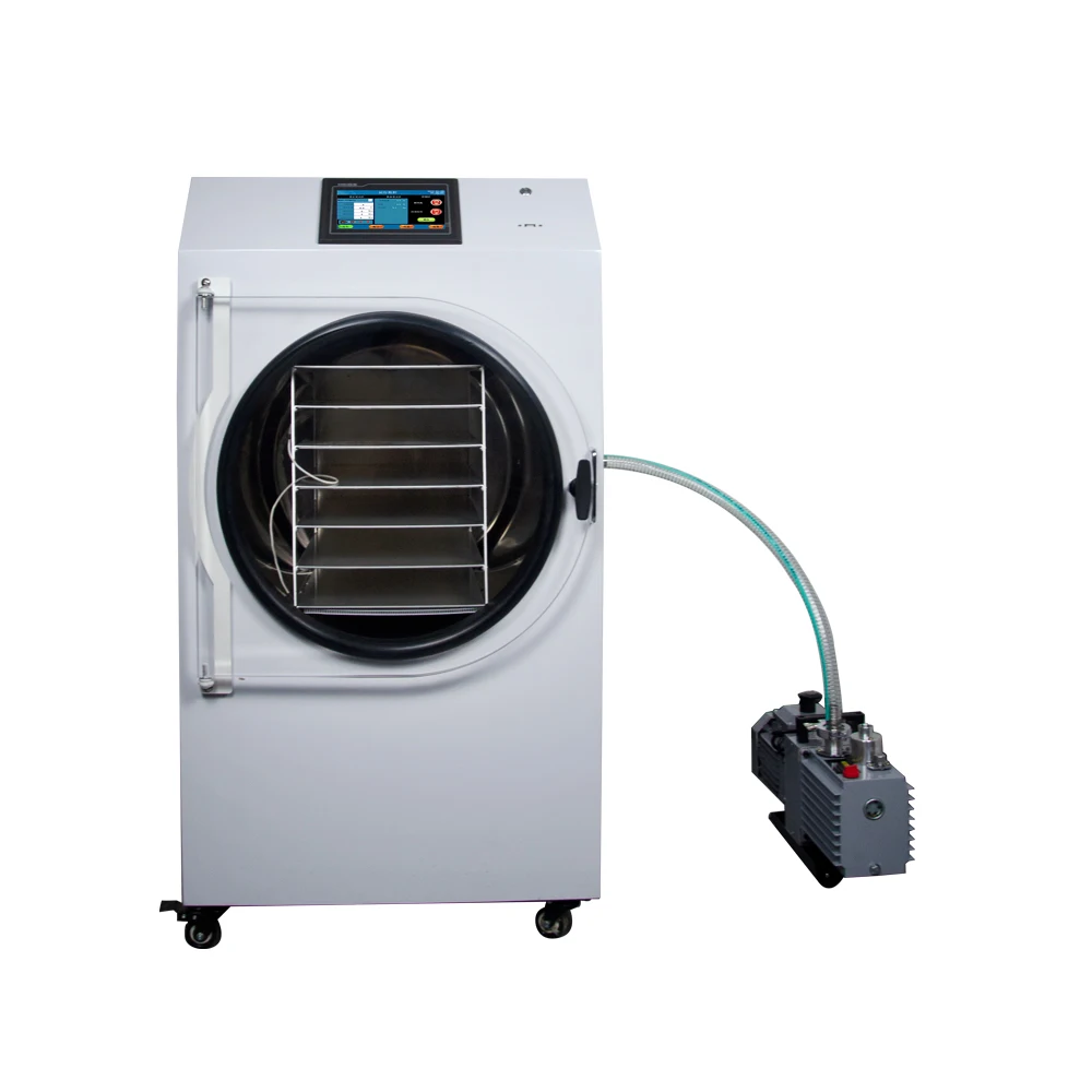 Automatic Fruit Vegetable Vacuum Compressor Food Dehydrator Machine Home Freeze DryerControl Electric Food Processing