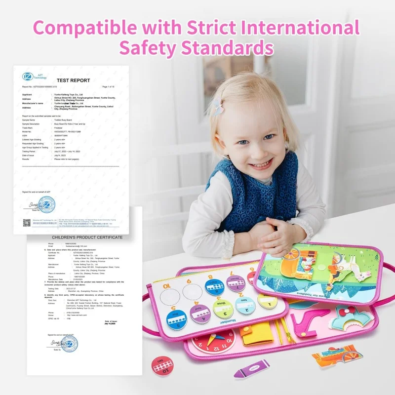 Princesa ocupado placa criança viagem livro silencioso sensorial placa para crianças montessori brinquedos para 3 4 anos de idade meninas meninos presente